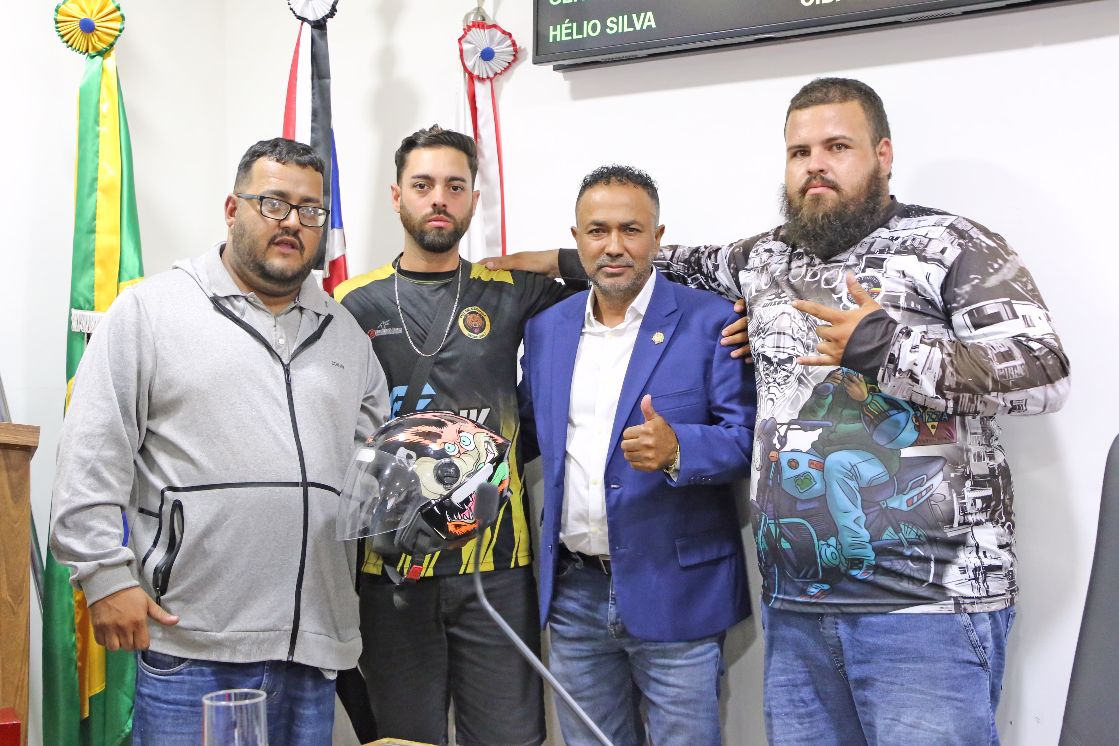 Presidente Hélio Silva Presta Apoio À Mobilização Dos Motoboys E Entregadores
