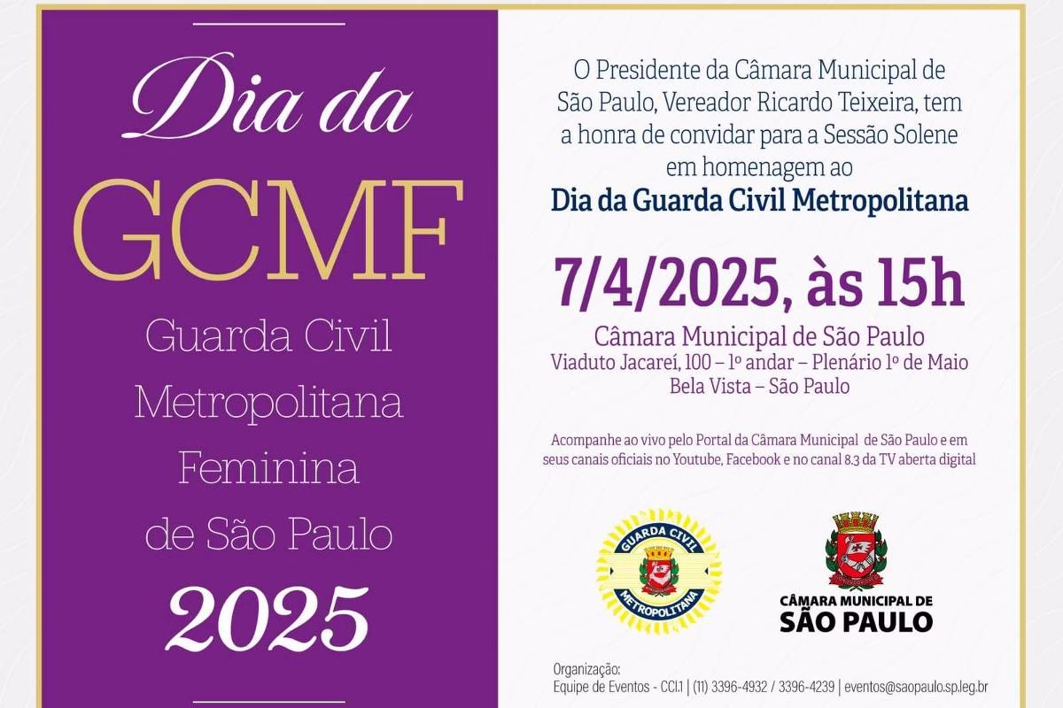 Câmara De Sp Faz Homenagem Às Mulheres Da Gcm, Que Teve O Comandante Afastado Por Violência Doméstica - 05/04/2025 - Painel