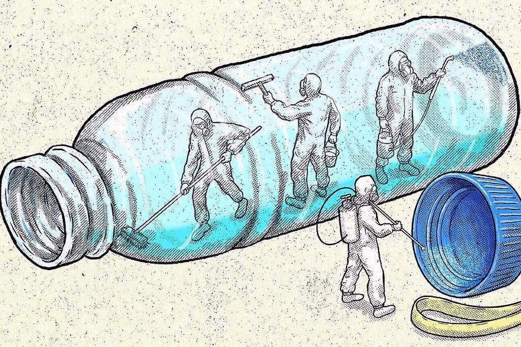 Entenda A Melhor Forma De Limpar Sua Garrafa De Água - 05/04/2025 - Equilíbrio