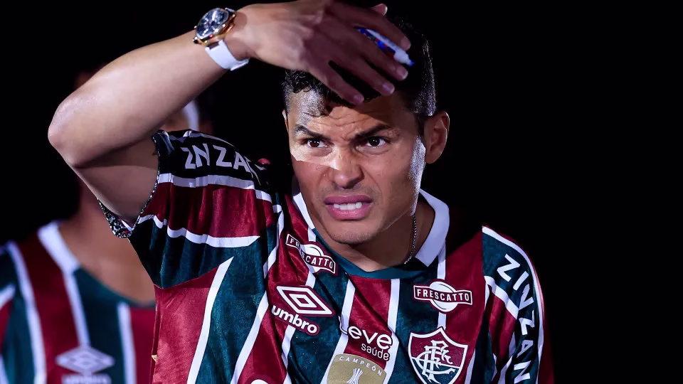 Thiago Silva Sofre Lesão E Desfalca Fluminense Por Pelo Menos Um Mês