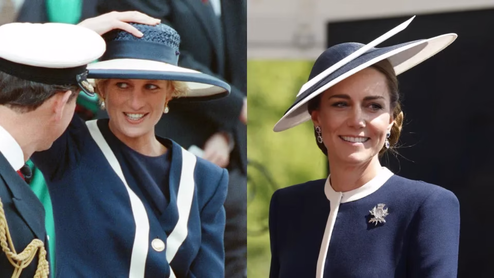 Kate Middleton Homenageia Princesa Diana Com Look Usado Nos Anos 90