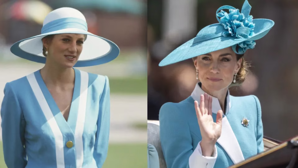Kate Recria Look Da Princesa Diana Para Aniversário Do Rei Charles