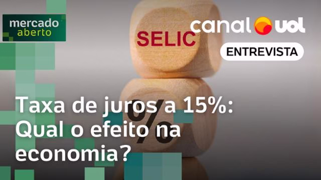 Mercado Aberto: Expectativa de inflação alta deve manter taxa Selic a 15%