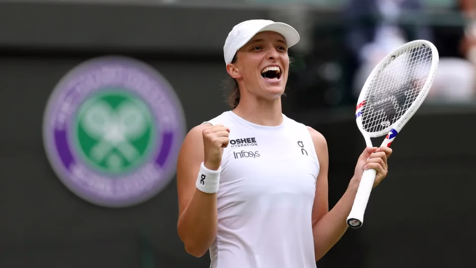 Swiatek Atropela Anisimova Com Duplo 6/0 Em Menos De 1 Hora E É Campeã Em Wimbledon