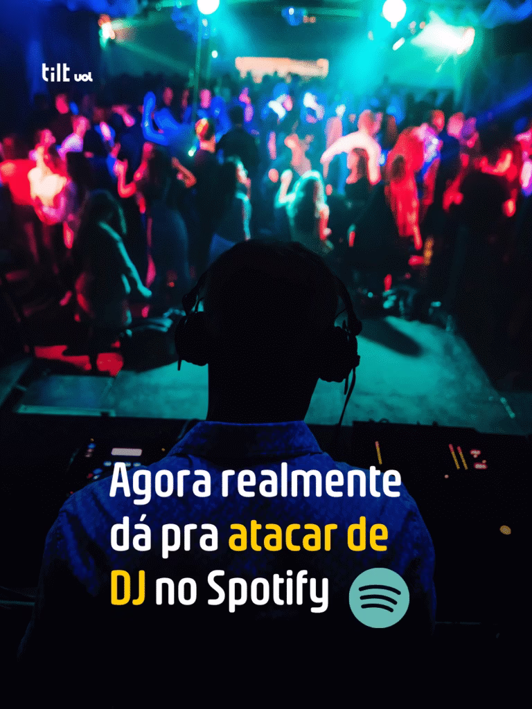 Agora realmente dá para atacar de DJ no Spotify