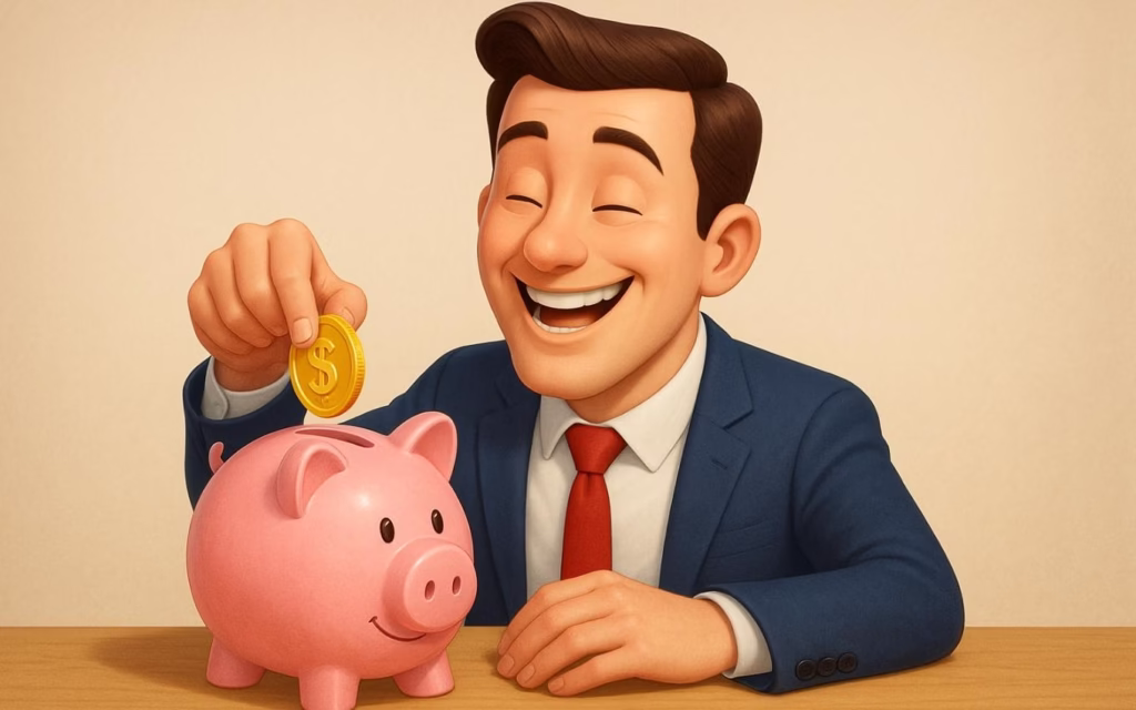 Você vê a sua conta bancária meio cheia ou meio vazia? Essa pergunta pode parecer simples, mas a resposta diz MUITO sobre como você lida com o dinheiro. Se você respondeu "meio cheia", parabéns! Mesmo que ainda tenha um caminho pela frente, esse olhar positivo já é um passo importante para organizar as finanças. O poder da positividade faz bem para o bolso, de verdade! Parece mentira, mas a ciência prova que otimistas economizam mais; entenda · Economia Real