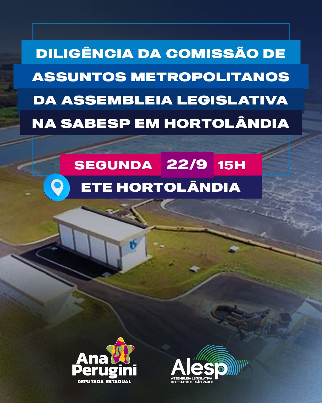 Comissão Da Alesp Visita Hortolândia Nesta Segunda (22) Para Verificar Problemas Em Serviços Da Sabesp