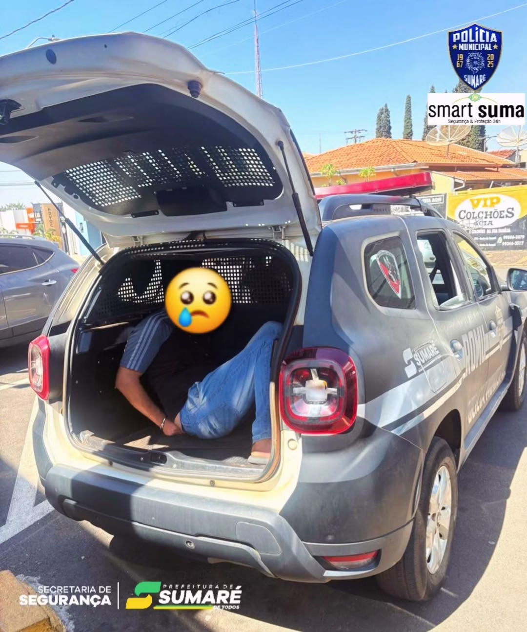 Polícia Municipal De Sumaré Prende Foragido Da Justiça Por Meio De Sistema De Monitoramento Inteligente
